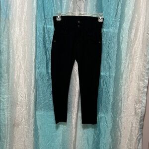 Indero Black Elactic Belly Pull On Super Stretch Jeggings Jean pants